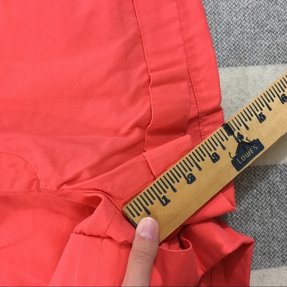 Lilly Pulitzer Women's Coral Pink Barclay Shorts 4 - Picture 4 of 6